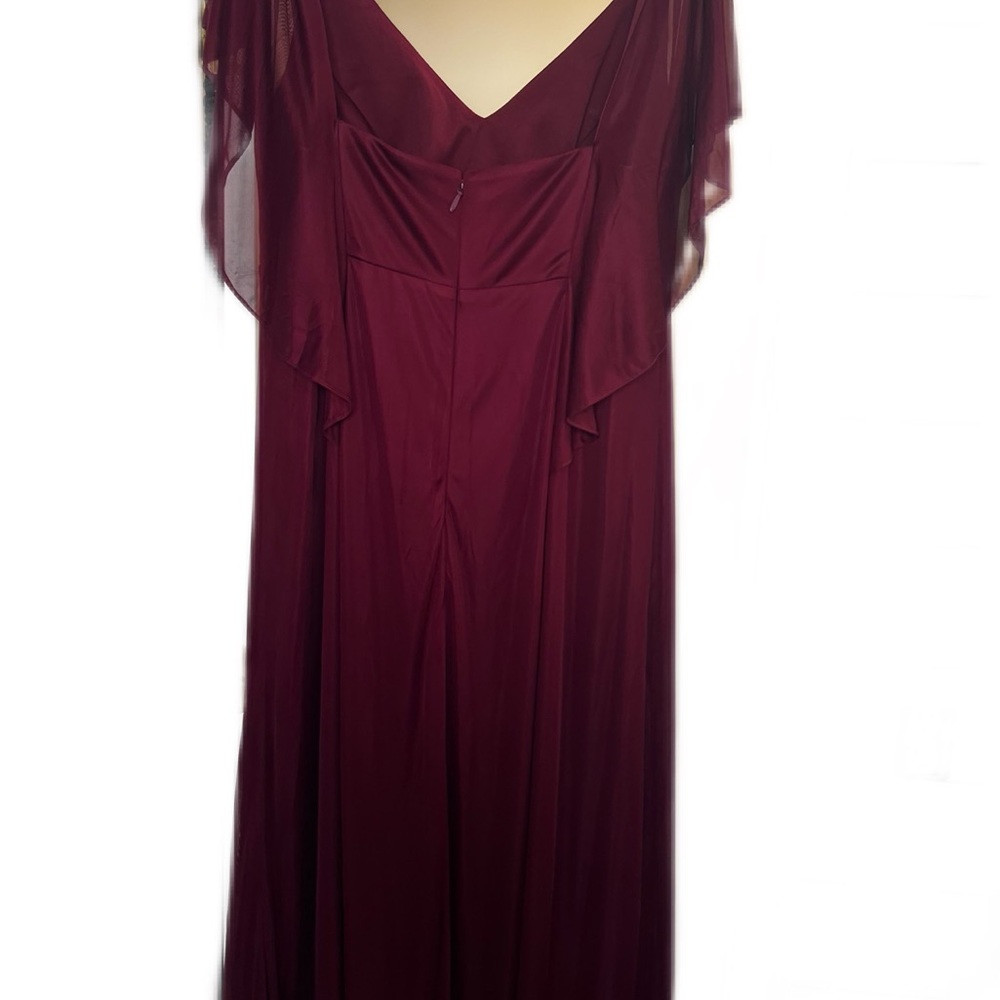 Azazie Formal dress, sz 18, Mother-of-the-bride or groom, maroon